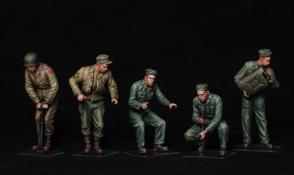 Водители армии США детальное изображение Фигуры 1/35 Фигуры