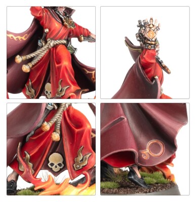 Игровой набор Warhammer AGE OF SIGMAR - CITIES OF SIGMAR - AQSHIAN PYROCASTER детальное изображение Города Зигмара Порядок