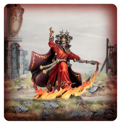 Игровой набор Warhammer AGE OF SIGMAR - CITIES OF SIGMAR - AQSHIAN PYROCASTER детальное изображение Города Зигмара Порядок