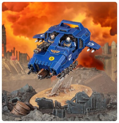 Игровой набор Warhammer 40000 - SPACE MARINES: LAND SPEEDER детальное изображение Ультрамарины Космические Десантники