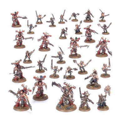 Ігровий набір Warhammer 40000 - WORLD EATERS: GORESTORM SLAUGHTERPACK детальное изображение Пожиратели Миров Армии Хаоса