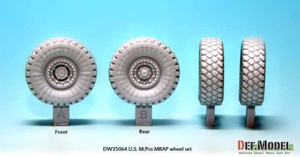 U.S MRAP M-pro Sagged wheel set  детальное изображение Смоляные колёса Афтермаркет