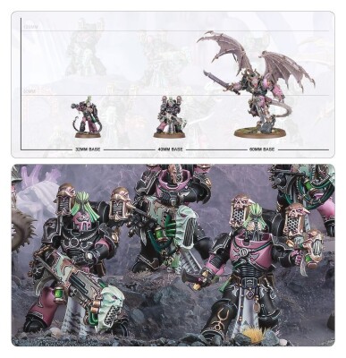 Ігровий набір Warhammer 40000 - EMPEROR'S CHILDREN BATTLEFORCE - LORDS OF EXCESS детальное изображение Дети Императора Армии Хаоса