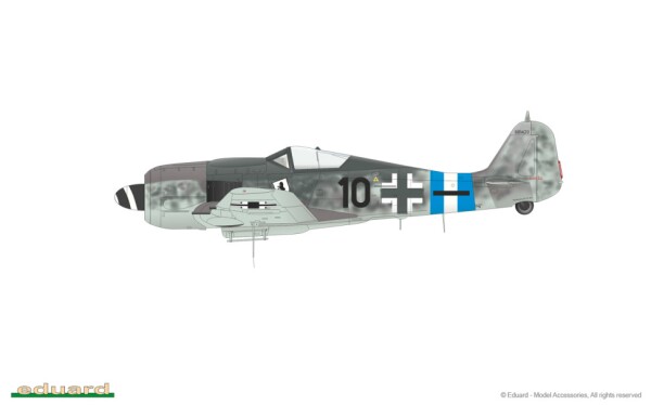 Збірна модель 1/48 Літак Fw 190A-8/ R2 Eduard 82145 детальное изображение Самолеты 1/48 Самолеты