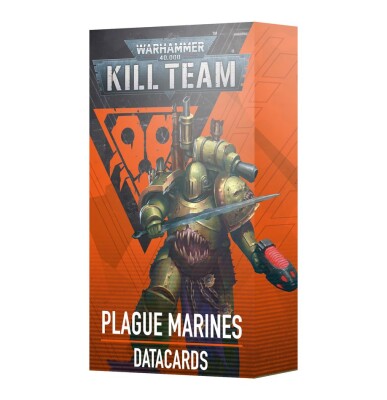 KILL TEAM DATACARDS: PLAGUE MARINES (ENG) детальное изображение Kill Team WARHAMMER 40,000