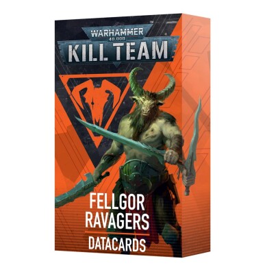 KILL TEAM DATACARDS: FELLGOR RAVAGERS (ENG) детальное изображение Kill Team WARHAMMER 40,000