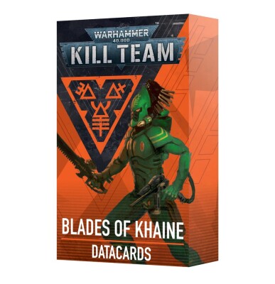 KILL TEAM DATACARDS: BLADES OF KHAINE (ENG) детальное изображение Kill Team WARHAMMER 40,000