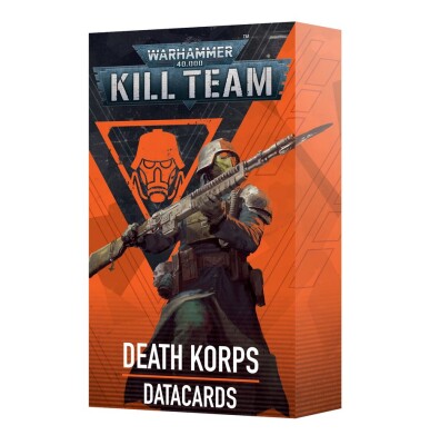 KILL TEAM DATACARDS: DEATH KORPS (ENG) детальное изображение Kill Team WARHAMMER 40,000