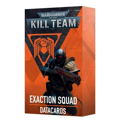 KILL TEAM DATACARDS: EXACTION SQUAD (ENG) детальное изображение Kill Team WARHAMMER 40,000