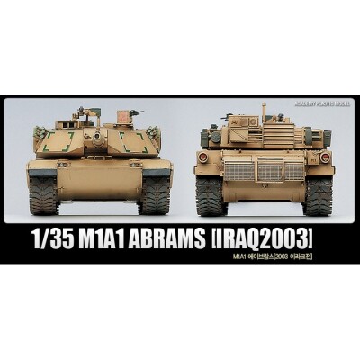 Scale model 1/35 M1A1 ABRAMS tank &quot;Iraq 2003&quot; Academy 13202 детальное изображение Бронетехника 1/35 Бронетехника