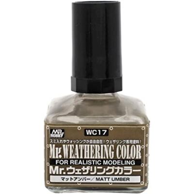 Weathering Color Matt Umber (40ml) / Смывка грязно-коричневая, 40 мл детальное изображение Смывки Weathering