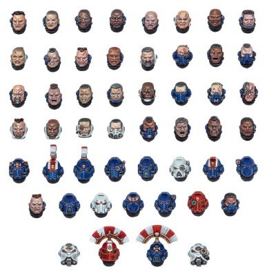 Игровой набор Warhammer 40000 - SPACE MARINES Battleforce: IRON HALO STRIKE FORCE детальное изображение Ультрамарины Космические Десантники