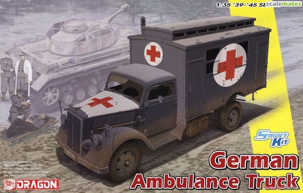 German Ambulance Truck детальное изображение Бронетехника 1/35 Бронетехника