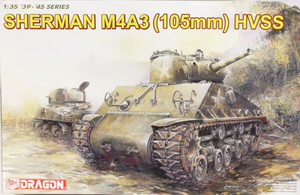 Sherman M4A3 (105mm) HVSS детальное изображение Бронетехника 1/35 Бронетехника