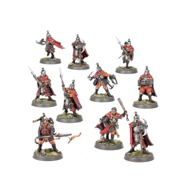 Игровой набор Warhammer AGE OF SIGMAR - CITIES OF SIGMAR - FREEGUILD GRENADIERS детальное изображение Города Зигмара Порядок