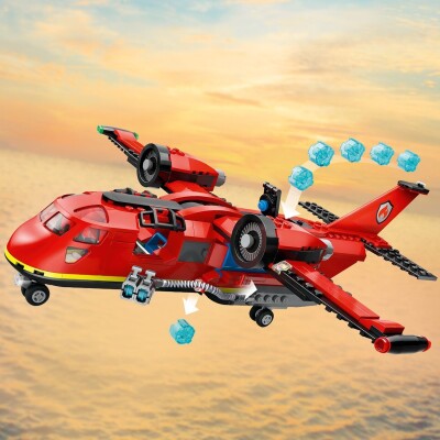 Конструктор LEGO City Пожарный спасательный самолет  60413 детальное изображение City Lego