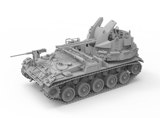 Збірна модель 1/72 американская самоходная зенитная установка M19 Foreart 2004 детальное изображение Артиллерия 1/72 Артиллерия