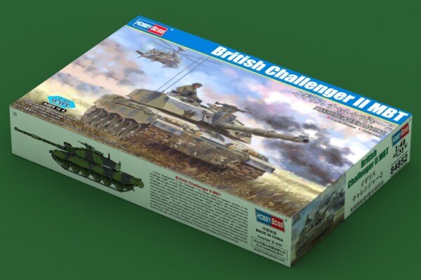 Збірна модель 1/35 Британський танк &quot;Челленджер II&quot; HobbyBoss 84852 детальное изображение Бронетехника 1/35 Бронетехника