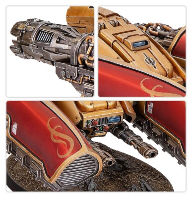 Игровой набор Warhammer 40000 - HORUS HERESY: CUSTODES - PALLAS GRAV-ATTACK детальное изображение Ересь Хоруса WARHAMMER 40,000
