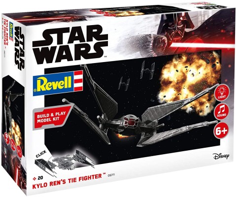 Збірна модель 1/70 TIE fighter Kylo Ren’s Revell 06771 детальное изображение Star Wars Космос