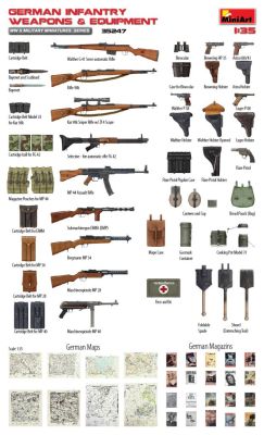 German infantry weapons and equipment детальное изображение Аксессуары 1/35 Диорамы