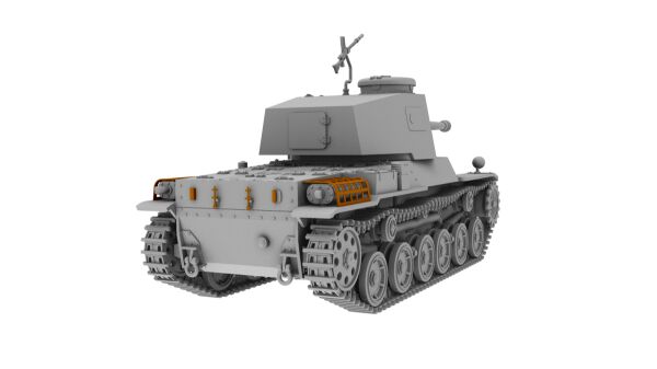 preview Сборная модель японского среднего танка Type 3 Chi-Nu