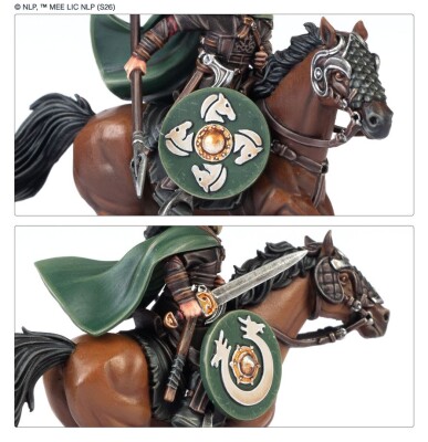 Ігровий набір LORD OF THE RINGS. MIDDLE-EARTH SBG: ROHAN BATTLEHOST детальное изображение The Lord of the Rings 