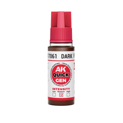 Акрилова фарба DARK FLESH / Темна плоть QUICK GEN COLOR AK-Interactive AK 17061 детальное изображение QUICK GEN COLOR Краски
