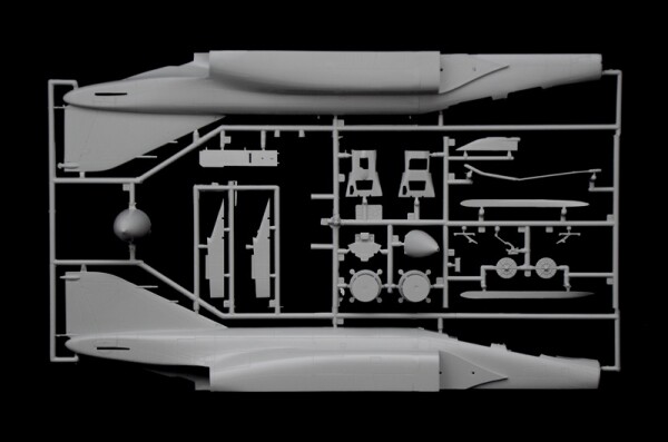Cборная модель 1/48 Самолет F-4J Фантом ll Италери 2781 детальное изображение Самолеты 1/48 Самолеты