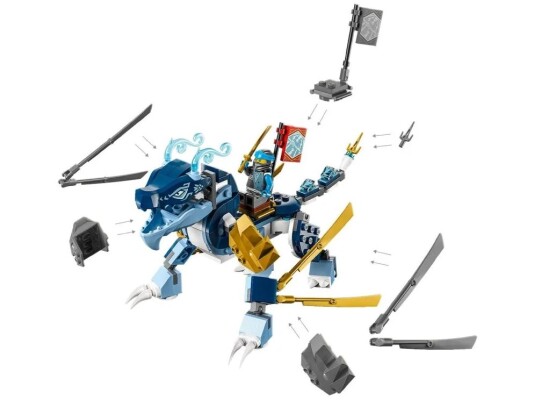 Конструктор LEGO NINJAGO Водяний дракон Нії EVO 71800 детальное изображение NINJAGO Lego