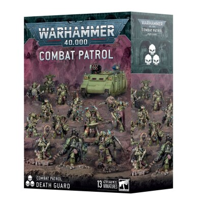 Ігровий набір Warhammer 40000 - COMBAT PATROL: DEATH GUARD детальное изображение Гвардия Смерти Армии Хаоса