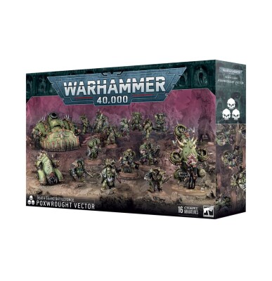 Ігровий набір Warhammer 40000 - DEATH GUARD: POXWROUGHT VECTOR детальное изображение Гвардия Смерти Армии Хаоса