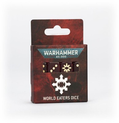 WARHAMMER 40000: WORLD EATERS DICE детальное изображение Кубы WARHAMMER 40,000