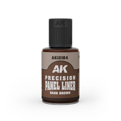 Panelliner dark brown 30 ml AK-interactive 12104 детальное изображение Смывки Weathering