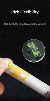 Попередньо нарізана малярна стрічка (цифровий камуфляж) DSPIAE PMT-DC детальное изображение Маскировочные ленты Инструменты