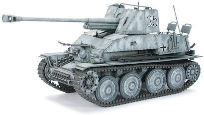 Сборная модель 1/35 Истребитель танков MARDER III Тамия 35248 детальное изображение Бронетехника 1/35 Бронетехника