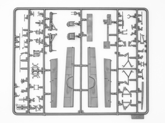 Сборная модель 1/48 Истребитель Ju-88A-8 Параван ICM 48230 детальное изображение Самолеты 1/48 Самолеты