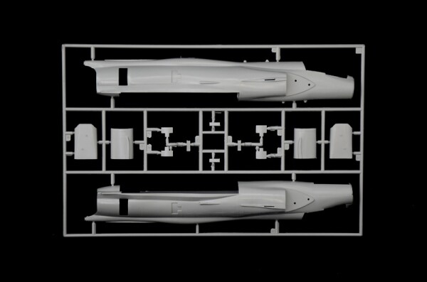 Збірна модель 1/48 Літак Saab JA 37/AJ 37 Viggen Italeri 2785 детальное изображение Самолеты 1/48 Самолеты