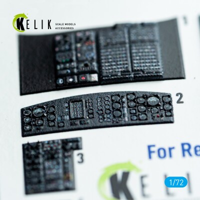 Sikorsky CH-54 A Tarhe 3D декаль інтер'єр для комплекту Revell 1/72 KELIK K72211 детальное изображение 3D Декали Афтермаркет