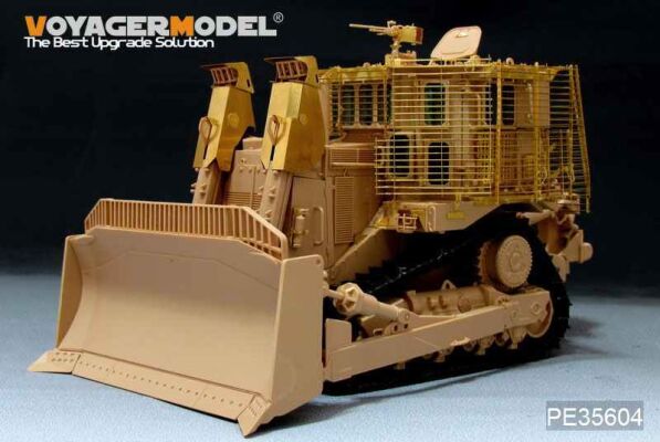Modern IDF D9R Armored BullDozer w/slat armou детальное изображение Фототравление Афтермаркет