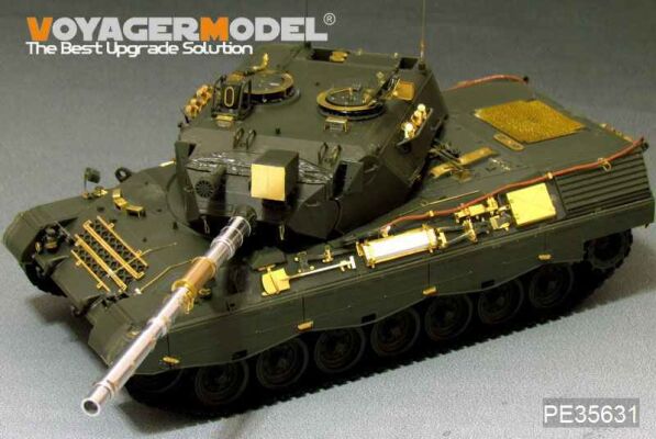 Modern German Leopard 1A3 MBT (Gun barrel Include) детальное изображение Фототравление Афтермаркет