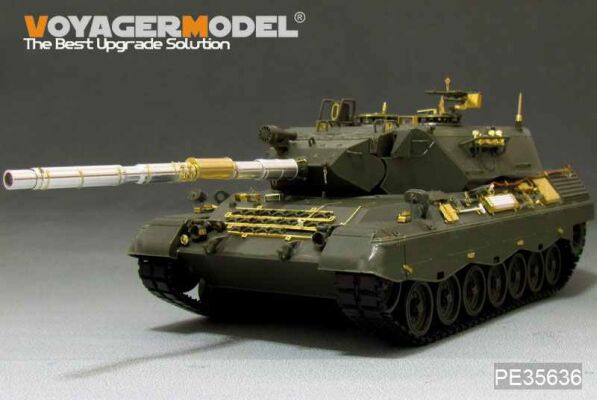 Modern German Leopard 1A4 MBT (Gun barrel Include) детальное изображение Фототравление Афтермаркет