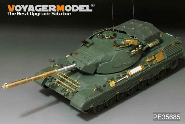Modern Canadian Leopard C2 MBT (Gun barrel ,smoke discharger，atenna base include) детальное изображение Фототравление Афтермаркет