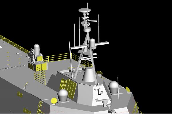 Збірна модель 1/350 Військовий корабель США USS Independence (LCS-2) Trumpeter 04548 детальное изображение Флот 1/350 Флот