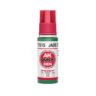 Acrylic paint JADE GREEN QUICK GEN COLOR AK-interactive AK 17015 детальное изображение QUICK GEN COLOR Краски
