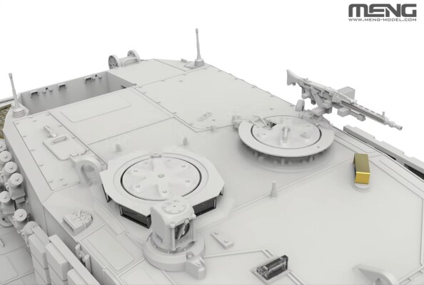 Збірна модель 1/35 Німецький основний бойовий танк Леопард 2A4 (Україна) Meng TS-058 детальное изображение Бронетехника 1/35 Бронетехника
