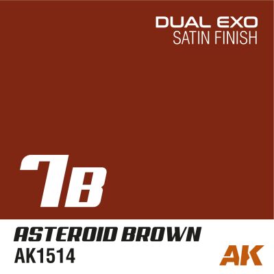 Dual exo 7b – asteroid brown 60ml детальное изображение AK Dual EXO Краски