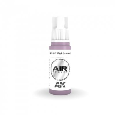 Акриловая краска WWI German Lilac / Немецкий сиреневый WWI AIR АК-интерактив AK11807 детальное изображение AIR Series AK 3rd Generation
