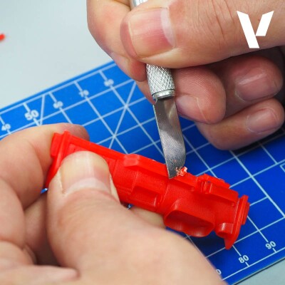 5 різноманітних лез для ножа № 1 Vallejo VALT06010 детальное изображение Модельные ножи Инструменты