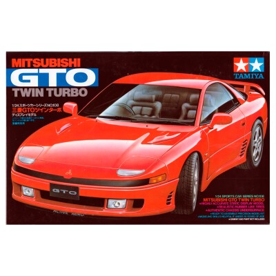 Збірна модель 1/24 Автомобіль Mitsubishi GTO Tamiya 24108 детальное изображение Автомобили 1/24 Автомобили